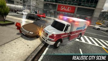 City Ambulance - Rescue Rush capture d'écran 1