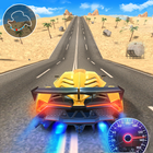 Racing Car Driving In City آئیکن