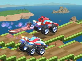 1 Schermata Stunt Racing Car - Sky Driving