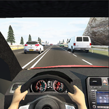 Racing In Car icono
