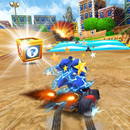Subway Blue Racing Kart APK