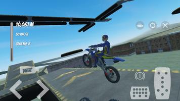 Racing Motorbike Trial captura de pantalla 1