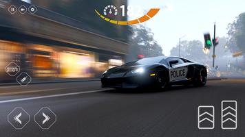 Police Voiture Courses Jeux capture d'écran 3
