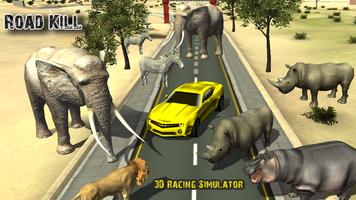 Road Kill 3D Racing Affiche