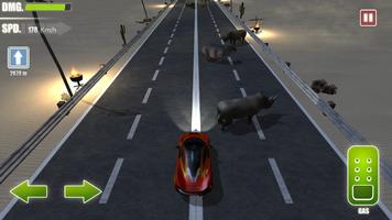 Road Kill 3D Racing capture d'écran 1
