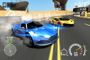 Racing Car City Speed Traffic capture d'écran 3