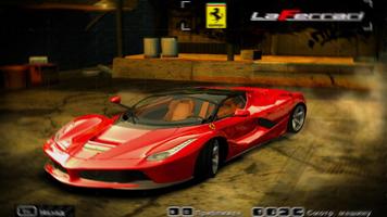 New Italia Simulator Ferari LaFerari Games 2019 الملصق