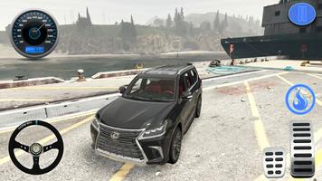 Car Driving Games - Simulator Lexus LX تصوير الشاشة 2