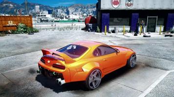 Car Simulator - Toyota Supra Racing 2019 Cartaz