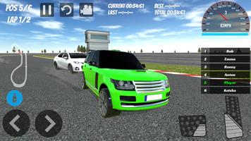 Racing Land Rover Car Simulato ảnh chụp màn hình 1