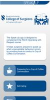 RACS Speak Up poster