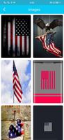 American Flag Wallpapers اسکرین شاٹ 1