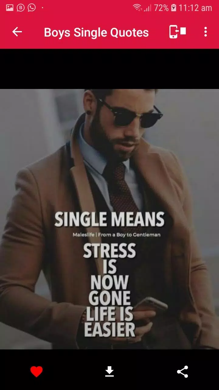 Quotes for Singles - Boys and Girls APK pour Android Télécharger