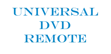 Universal DVD Remote Control