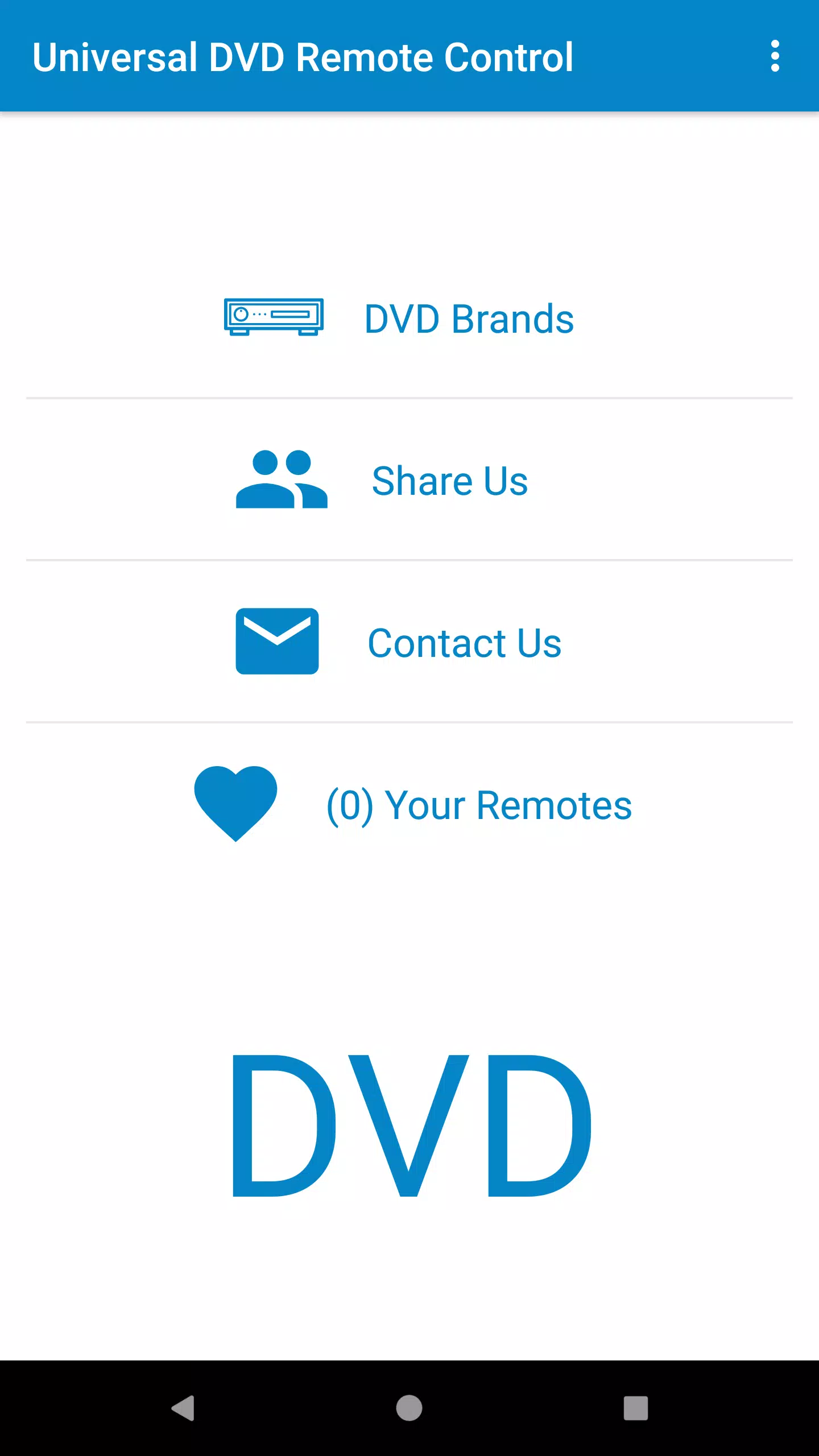 Universal DVD Remote Control APK for Android Download