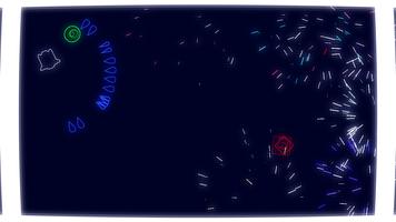 Universe Laser Shooting Stars poster
