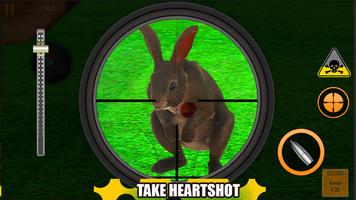 Rabbit Hunting Shooting Games Affiche