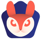 Conejo de navegador privado icono