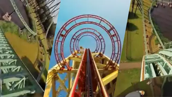VR Thrills Roller Coaster Game