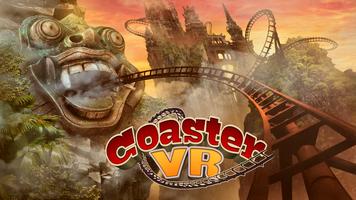 VR Roller Coaster Temple Rider Affiche
