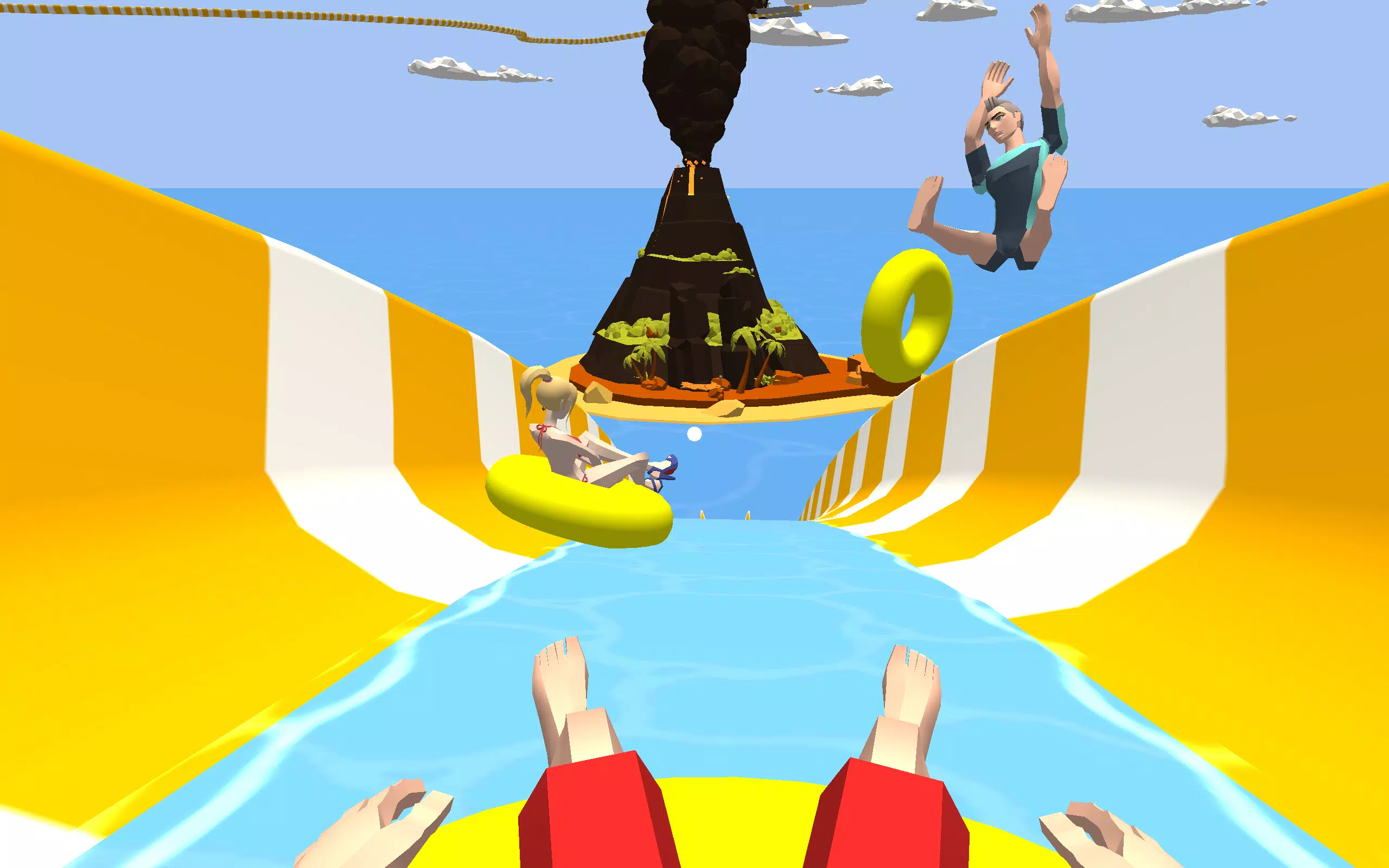 Jogo Waterpark Slide Race no Jogos 360