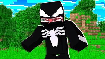 Venom Hero Skin Mod For MCPE Ekran Görüntüsü 1