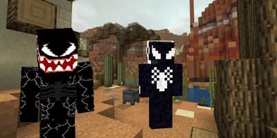 Venom Hero Skin Mod For MCPE Ekran Görüntüsü 2