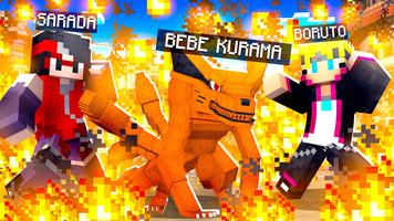 Boruto Ninja Skin Mod For MCPE Cartaz