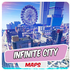 Modern Infinite City Maps MCPE ícone