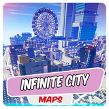 Modern Infinite City Maps MCPE icon