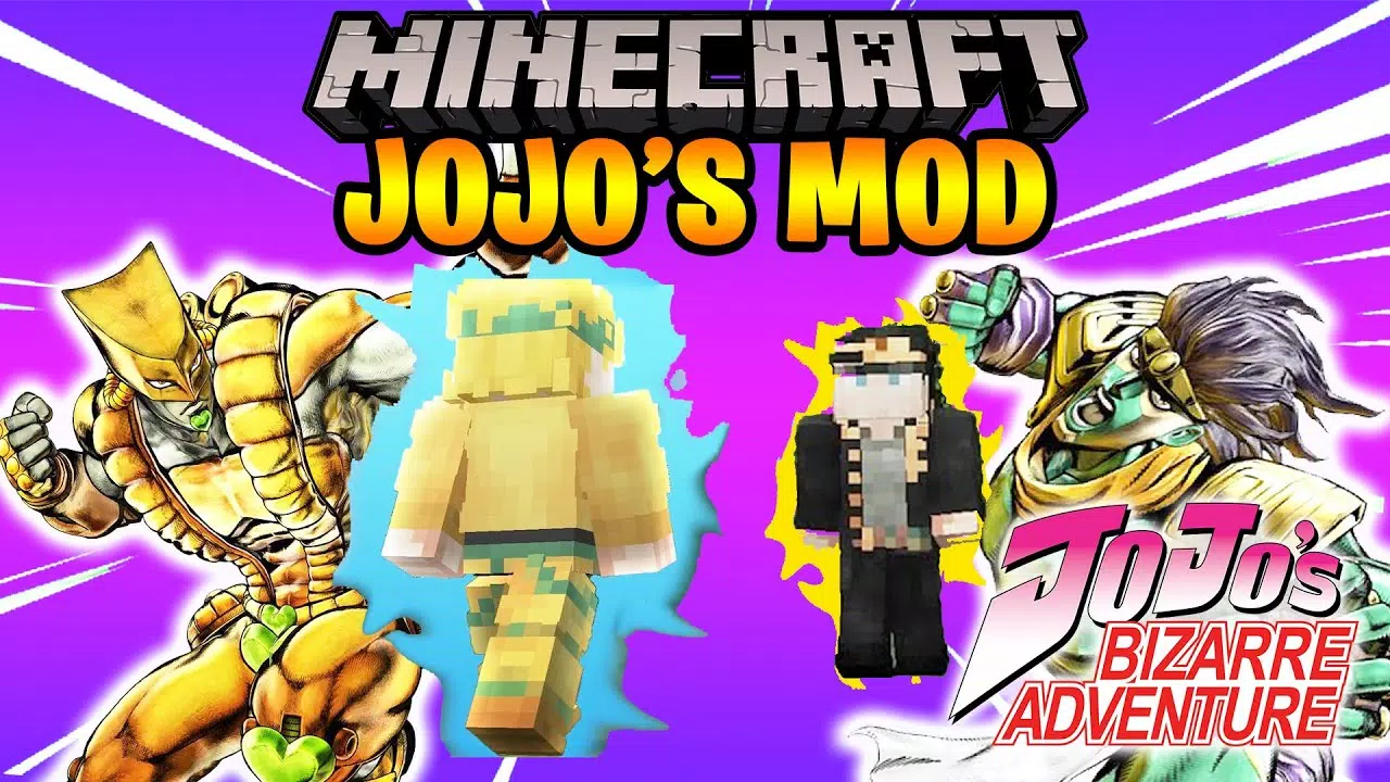 Jojo's Bizarre Adventure Mod Minecraft Mod