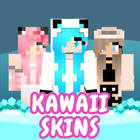 Cute Kawaii Skin Pack For MCPE biểu tượng