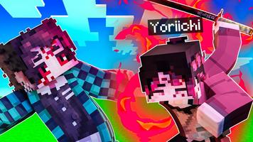 Tanjiro Demon Slayer Skin MCPE screenshot 2