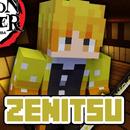 Zenitsu Demon Slayer Mod MCPE APK