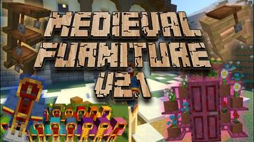 Medieval Furniture Mod MCPE Cartaz