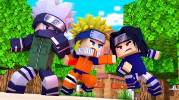 Bijuu Ninja Skin Mod For MCPE Cartaz