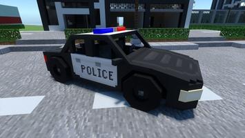 Police Vehicles Mod For MCPE скриншот 1