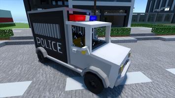 Police Vehicles Mod For MCPE скриншот 2