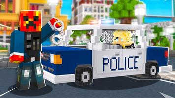 Cool Police Skin Mod For MCPE imagem de tela 1