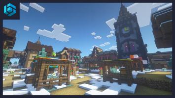 Snow City Maps For Minecraft Cartaz