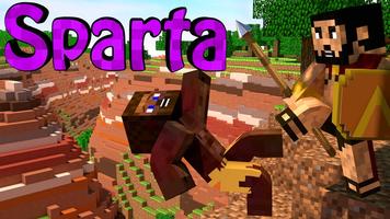 King Spartan Weapon Mod MCPE imagem de tela 2