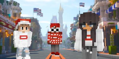 Supreme Skin Mod For Minecraft Cartaz