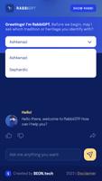 RabbiGPT syot layar 2
