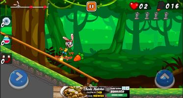 Rabbit Skater Adventure স্ক্রিনশট 2