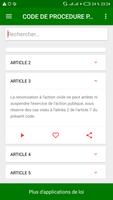 TOSSIN:Code de procédure pénal স্ক্রিনশট 2