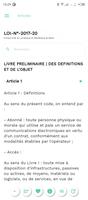 TOSSIN:Code du Numérique Bénin скриншот 1