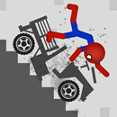 APK بازی stickman dismount ragdoll