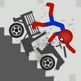 ikon stickman turun dari ragdoll