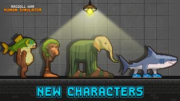 Ragdoll War: Human Simulator постер