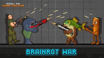 Ragdoll War: Human Simulator скриншот 2